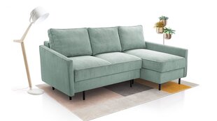 Kampinė sofa Miumiu, mėlyna kaina ir informacija | Minkšti kampai | pigu.lt