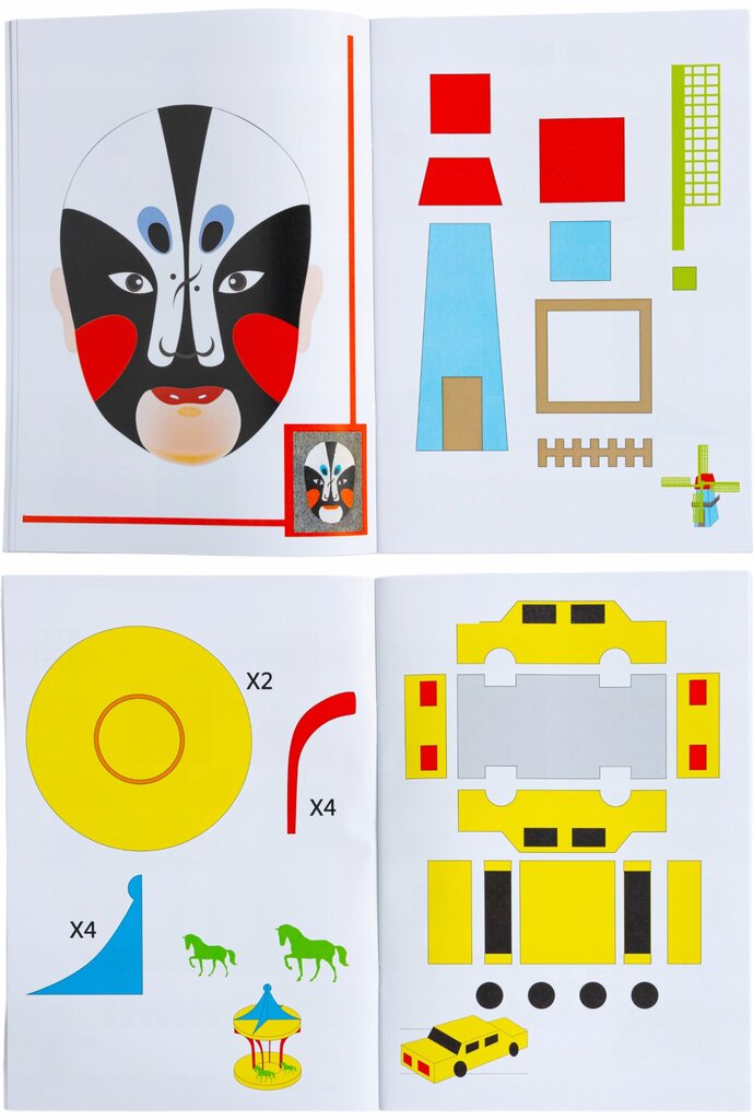 3D spausdinimo šablonų knyga vaikams Heckermann kaina ir informacija | Išmanioji technika ir priedai | pigu.lt