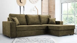 Kampinė sofa Lupi Loti, žalia kaina ir informacija | Minkšti kampai | pigu.lt