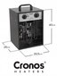 Farelka Cronos elektrinis šildytuvas 3,3kw kaina ir informacija | Šildytuvai | pigu.lt