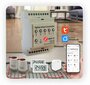 Zigbee grindinio šildymo rinkinys - 2 sekcijos kaina ir informacija | Grindų ir veidrodžių šildymo kilimėliai | pigu.lt