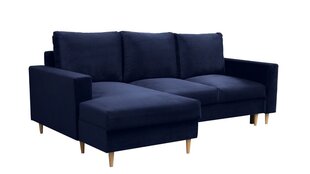 Kampinė sofa Bambi, mėlyna kaina ir informacija | Minkšti kampai | pigu.lt