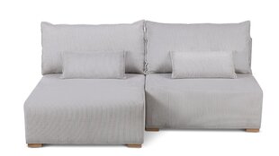 Kampinė sofa Flip, pilka kaina ir informacija | Minkšti kampai | pigu.lt