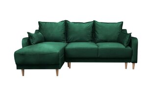 Kkampinė sofa Leon, žalia kaina ir informacija | Minkšti kampai | pigu.lt