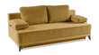 Sofa-lova Toni, geltona kaina ir informacija | Sofos | pigu.lt