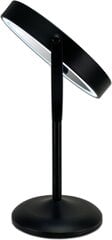 Двустороннее зеркало для макияжа из черного матового металла со светодиодной подсветкой Gerard Brinard, 33x21x14 см цена и информация | Косметички, косметические зеркала | pigu.lt