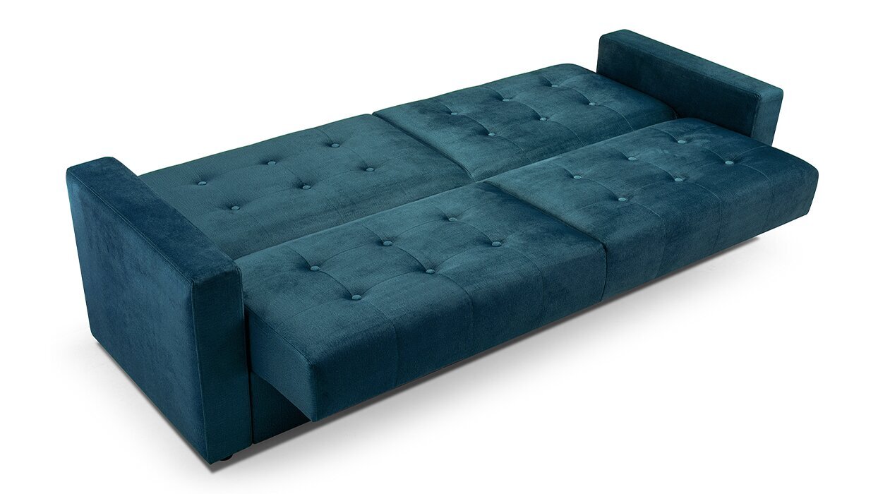 Sofa-lova Bonn, mėlyna kaina ir informacija | Sofos | pigu.lt