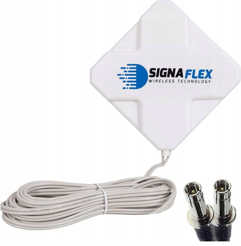 Signaflex Dual X-Cross kaina ir informacija | TV antenos ir jų priedai | pigu.lt