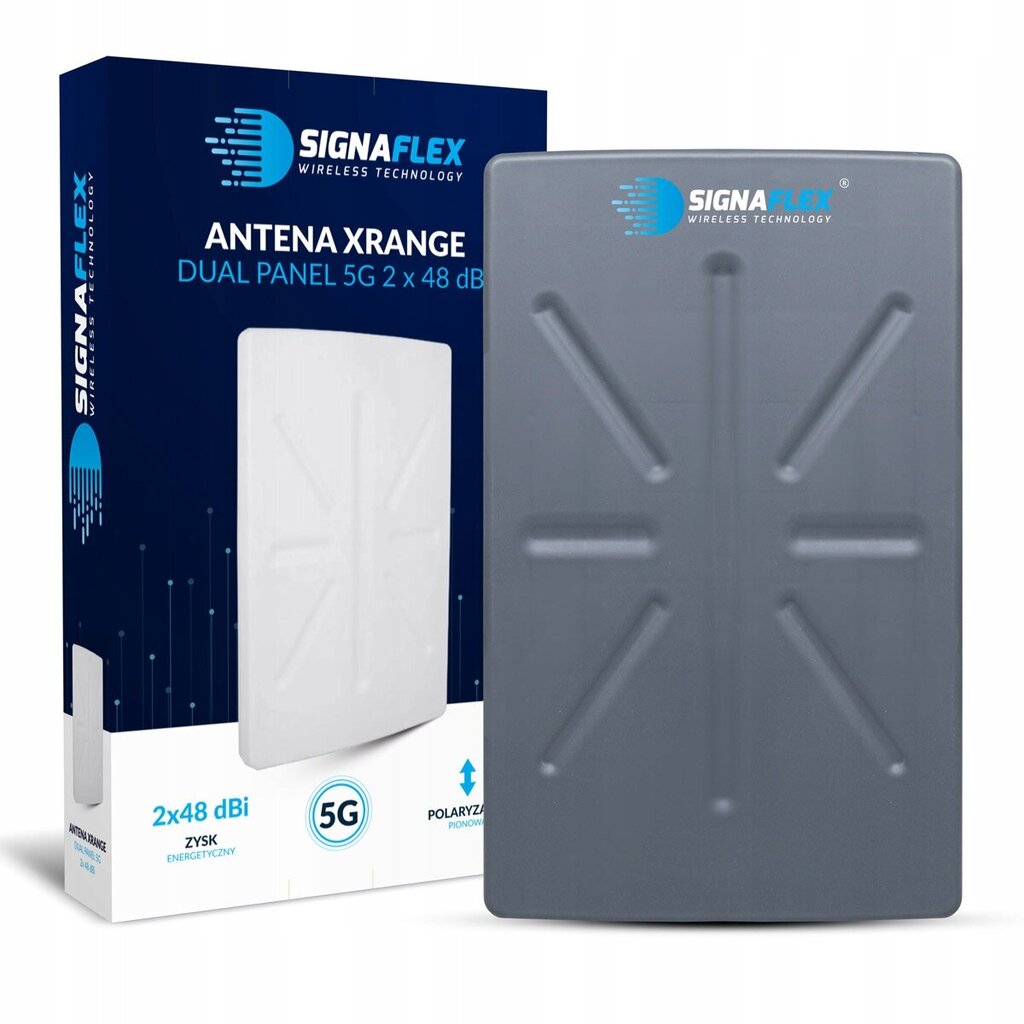 Signaflex Xrange Dual Panel kaina ir informacija | TV antenos ir jų priedai | pigu.lt