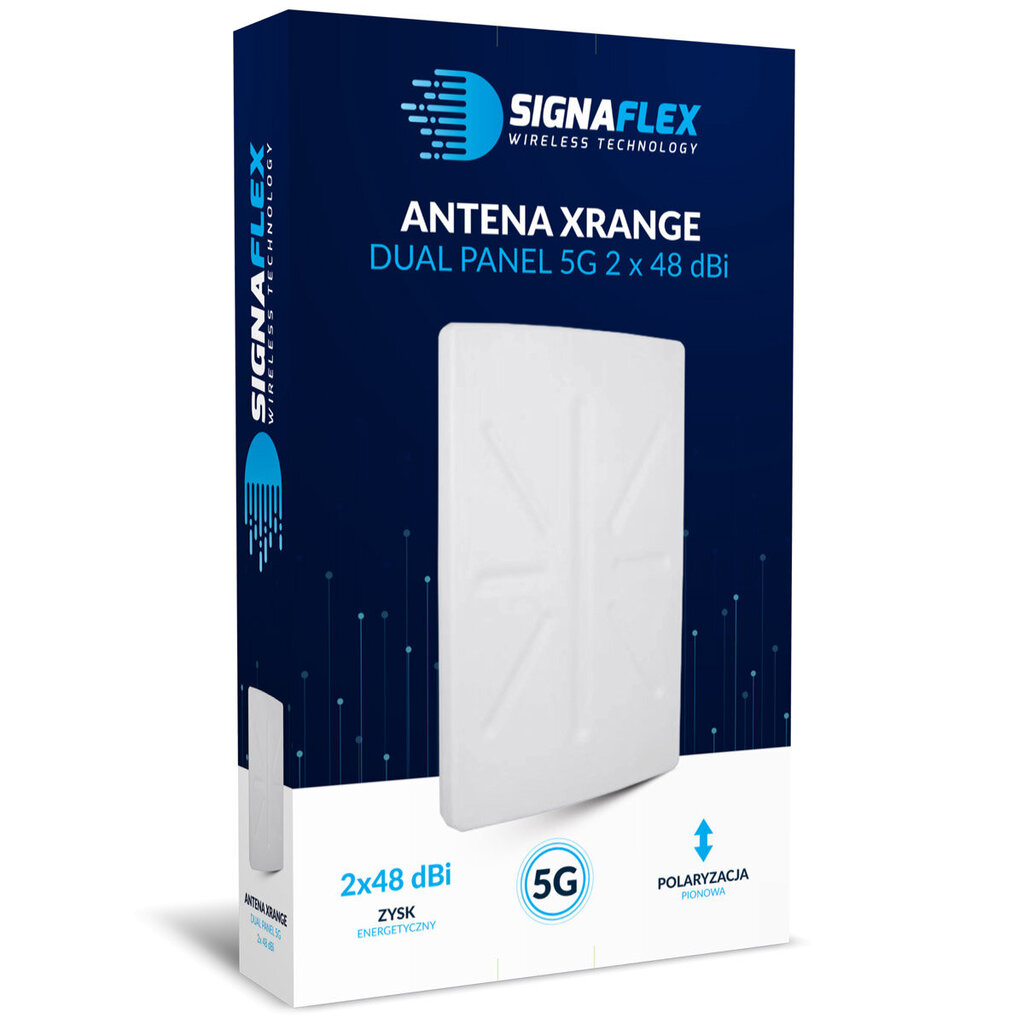 Signaflex Xrange Dual Panel kaina ir informacija | TV antenos ir jų priedai | pigu.lt