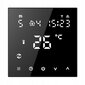 Kambario termostatas Tuya 3A, juodas kaina ir informacija | Grindų ir veidrodžių šildymo kilimėliai | pigu.lt