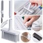 Kompiuterio klaviatūros valymo šepetėlis, baltas kaina ir informacija | Valymo reikmenys ir priedai | pigu.lt