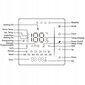 Kambario termostatas Tuya 3A, baltas kaina ir informacija | Grindų ir veidrodžių šildymo kilimėliai | pigu.lt