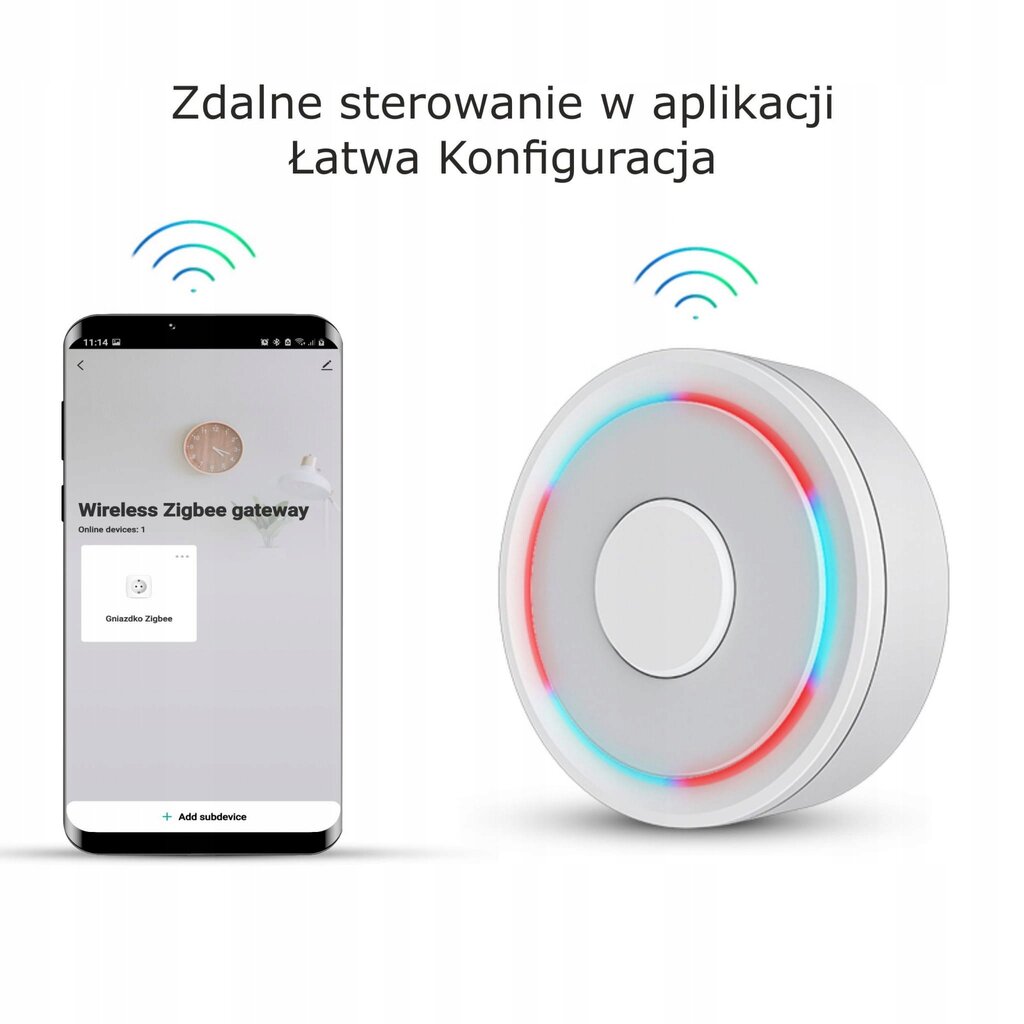 Išmanusis šliuzas Zigbee Tuya kaina ir informacija | Elementai | pigu.lt