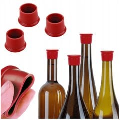 Vyno butelių kamščių rinkinys, 3 vnt. kaina ir informacija | Virtuvės įrankiai | pigu.lt