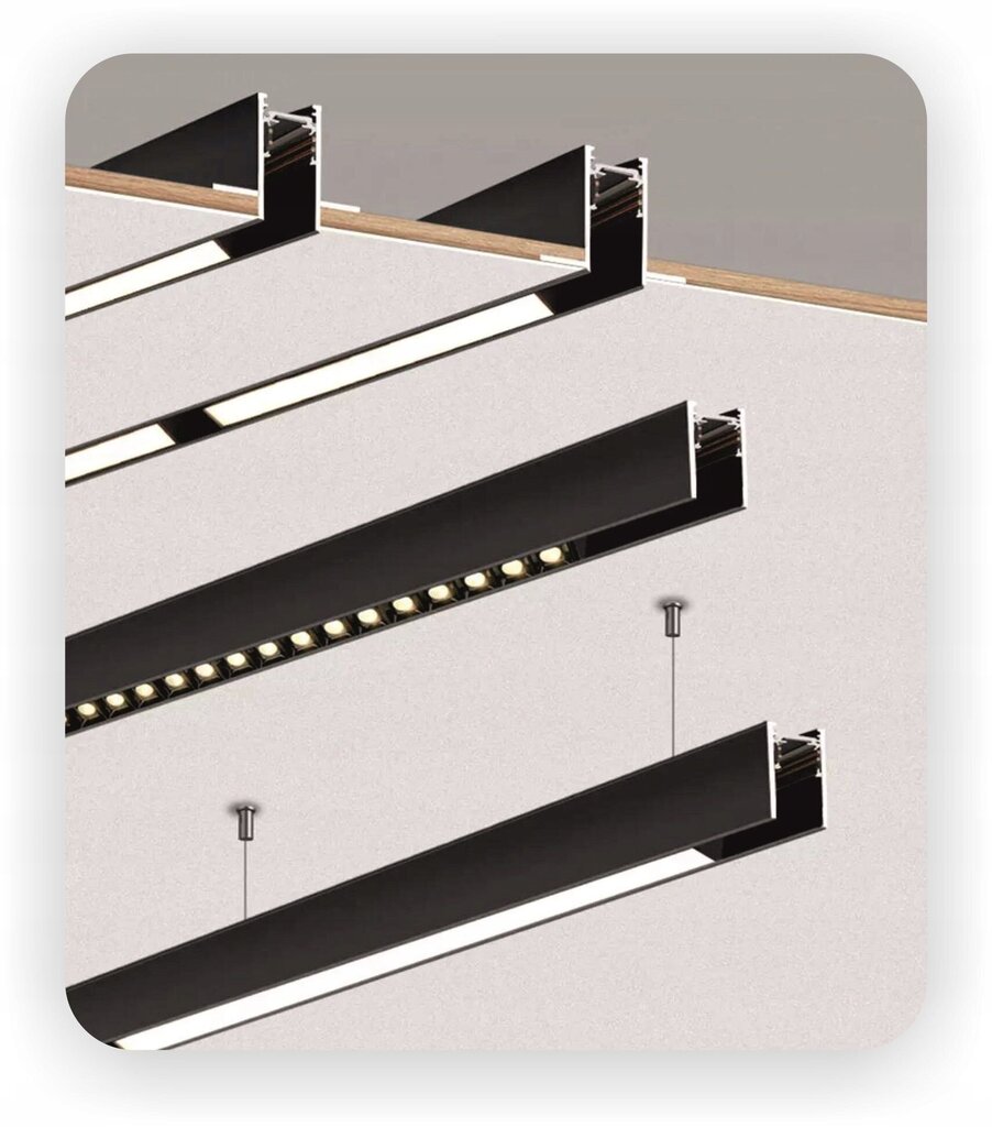 Įmontuojamas LED šviestuvas Tilt kaina ir informacija | Įmontuojami šviestuvai, LED panelės | pigu.lt