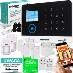 GSM WIRELESS ALARM GUARDIAN III POLISH WiFi цена и информация | Cигнализации | pigu.lt