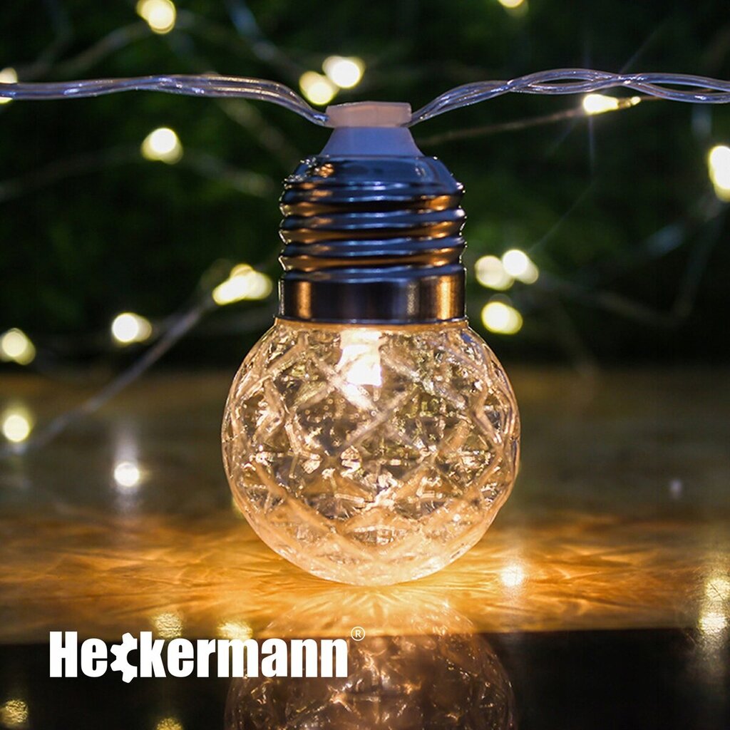 Kalėdinė girlianda, 20 LED, 6 m kaina ir informacija | Girliandos | pigu.lt