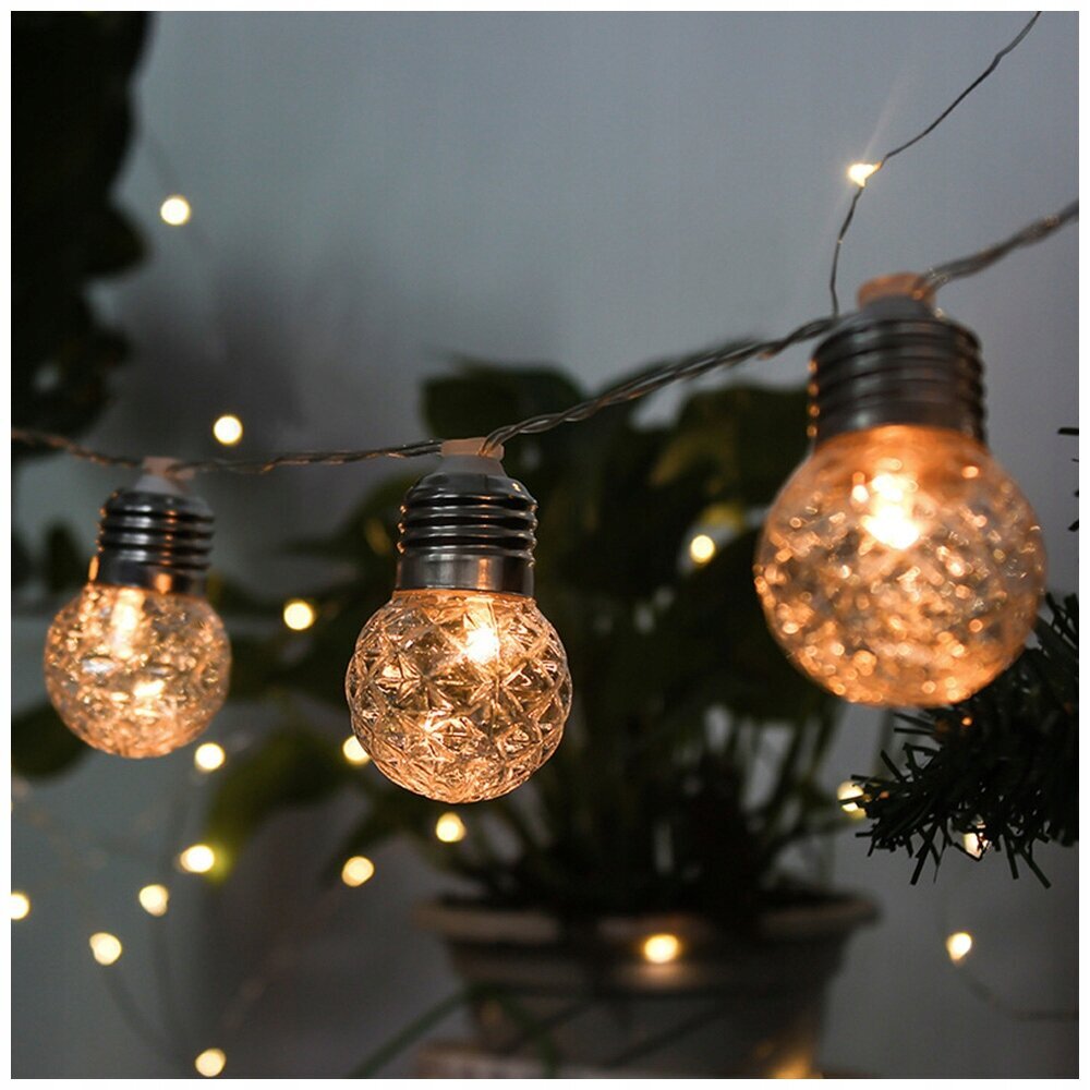 Kalėdinė girlianda, 20 LED, 6 m цена и информация | Girliandos | pigu.lt