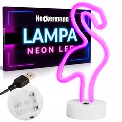 Heckermann šviečianti dekoracija Neon LED, 1 vnt. kaina ir informacija | Interjero detalės | pigu.lt