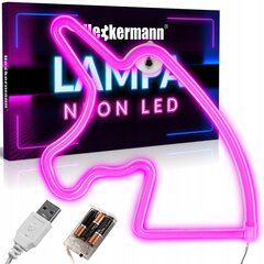 Heckermann šviečianti dekoracija Neon LED, 1 vnt. kaina ir informacija | Interjero detalės | pigu.lt