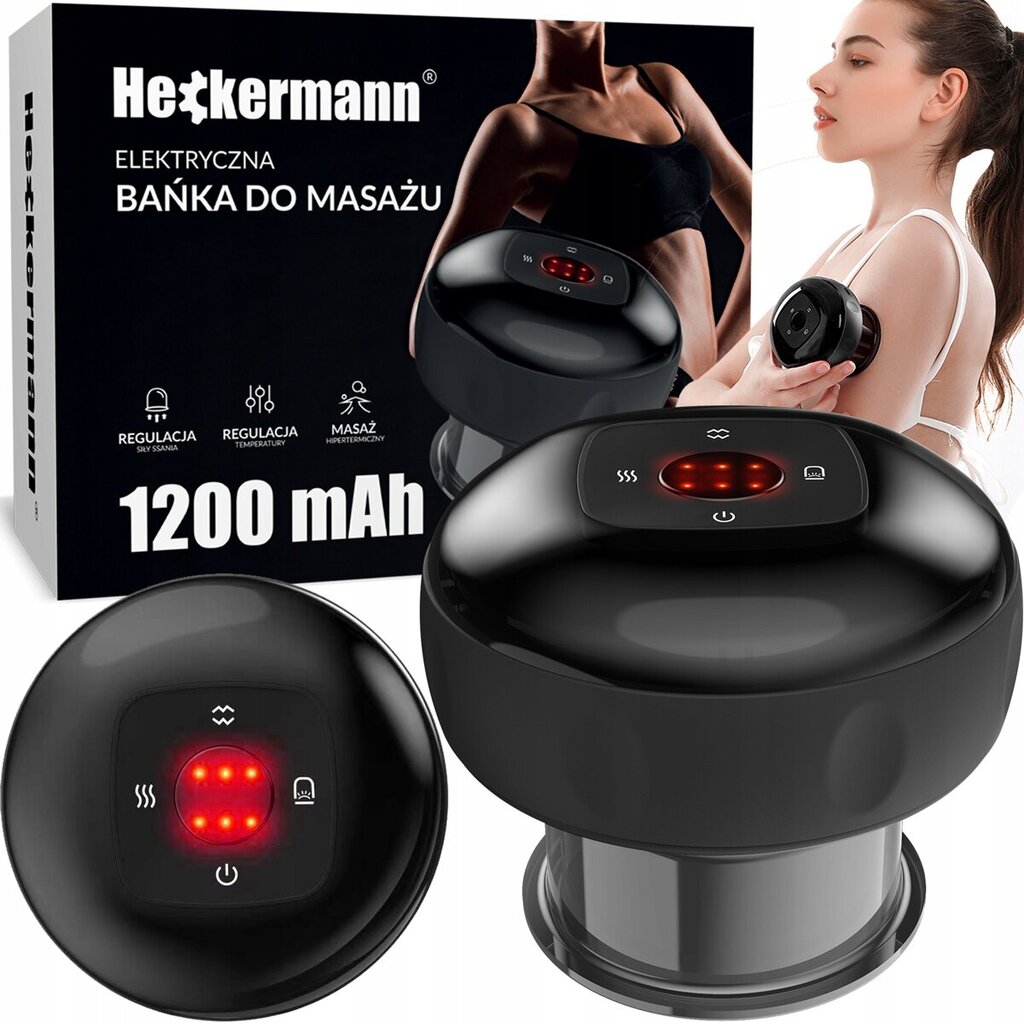 Heckermann 1200 mAh kaina ir informacija | Masažuokliai | pigu.lt