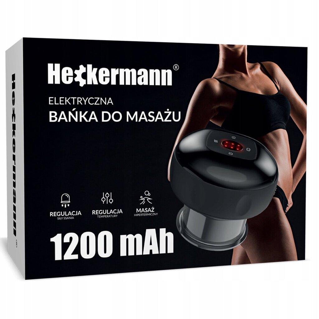 Heckermann 1200 mAh kaina ir informacija | Masažuokliai | pigu.lt