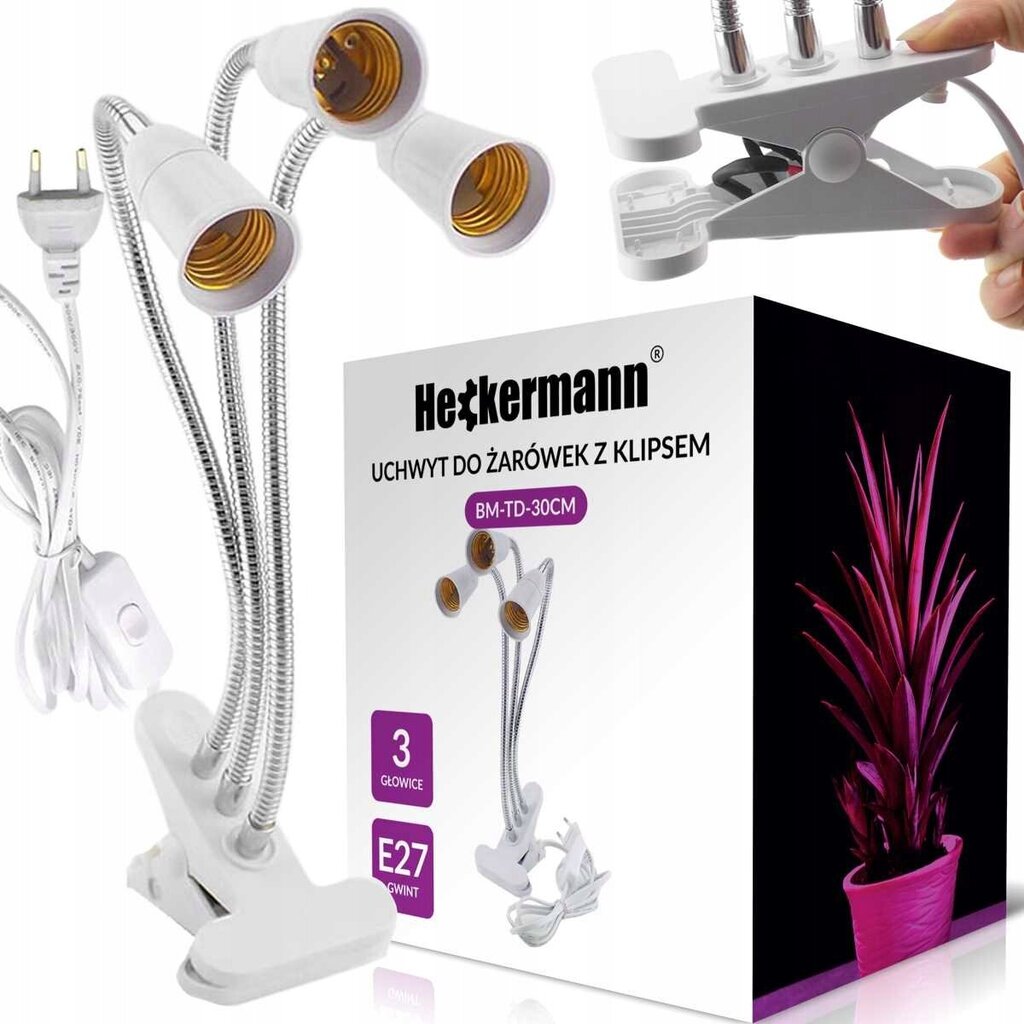 Heckermann BM-JD-30CM kaina ir informacija | Daigyklos, lempos augalams | pigu.lt
