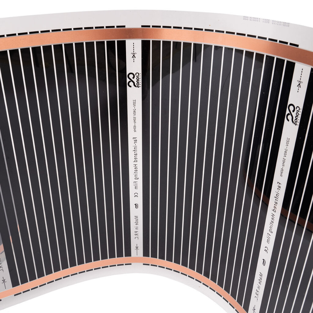 Infraraudonųjų spindulių šildymo kilimėlis crono 220W/m2 kaina ir informacija | Šildytuvai | pigu.lt