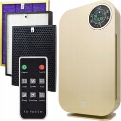 Oro valytuvas Hepa, jonizacija 3 filtrai 60m² kaina ir informacija | Oro valytuvai | pigu.lt
