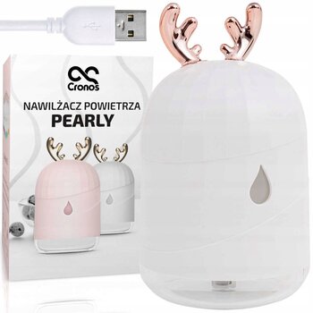 Cronos Pearly drėkintuvas usb valdomas aromaterapijos lempa kaina ir informacija | Oro valytuvai | pigu.lt