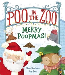 Poo in the Zoo: Merry Poopmas! kaina ir informacija | Knygos mažiesiems | pigu.lt