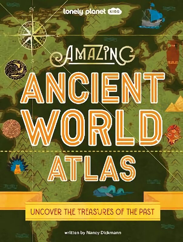 Lonely Planet Kids Amazing Ancient World Atlas 1 kaina ir informacija | Knygos paaugliams ir jaunimui | pigu.lt