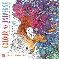 Colour Universe: A World of Colouring Challenges цена и информация | Книги о питании и здоровом образе жизни | pigu.lt