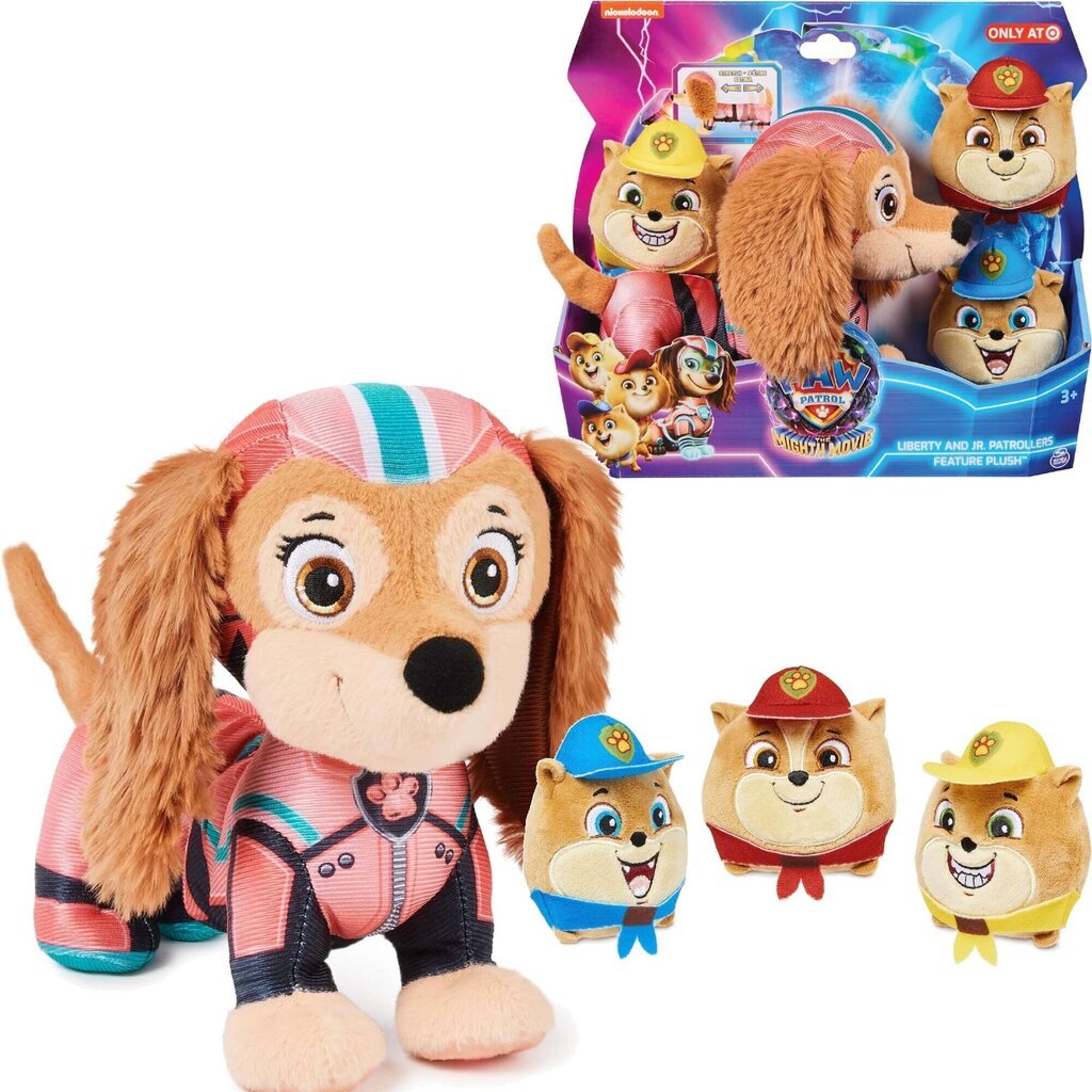 Pliušinis žaislas šuo Paw Patrol (Šunyčiai patruliai) Liberty, 20 cm kaina ir informacija | Minkšti (pliušiniai) žaislai | pigu.lt