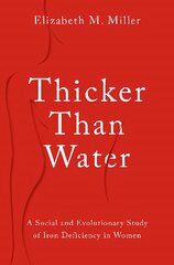 Thicker Than Water: A Social and Evolutionary Study of Iron Deficiency in Women kaina ir informacija | Socialinių mokslų knygos | pigu.lt