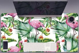 Decormat stalo kilimėlis, flamingai, 90x45 cm цена и информация | Скатерти, салфетки | pigu.lt