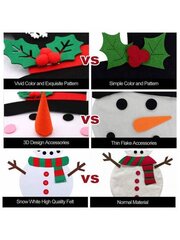 Рождественский снеговик - сделай сам DIY с аксессуарами цена и информация | Развивающие игрушки | pigu.lt