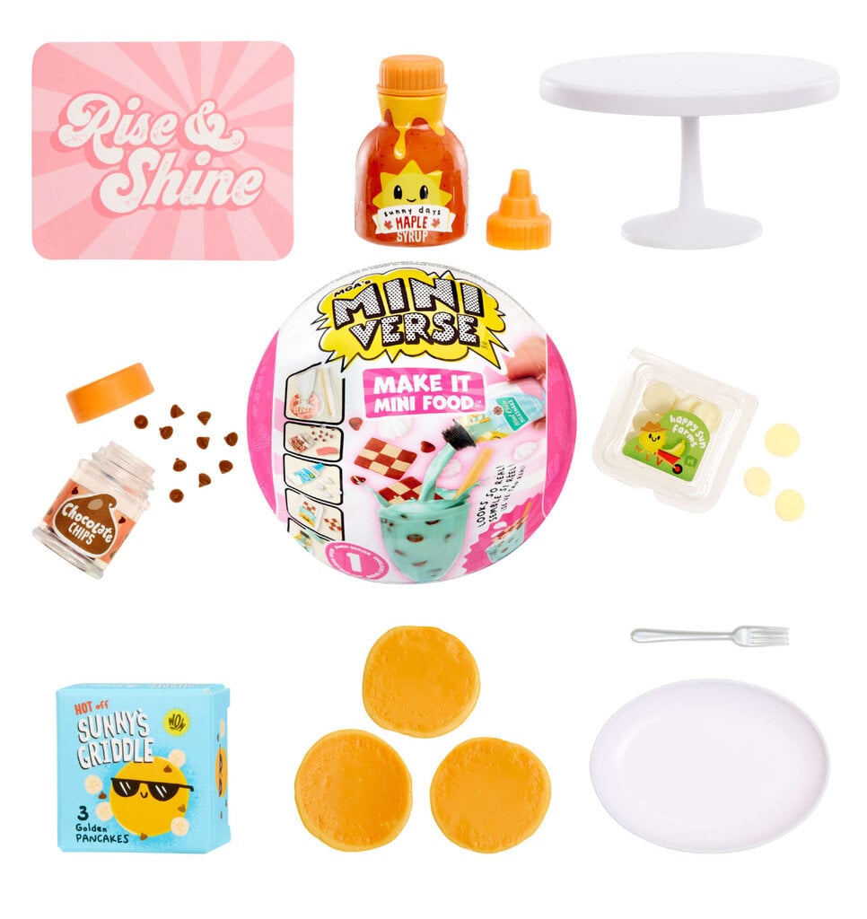 Žaislinio maisto rinkinys Mini Verse Make It Mini Food Series 1 MGA Entertainment kaina ir informacija | Žaislai mergaitėms | pigu.lt