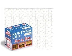 Kalėdinė girlianda 300LED, 3m kaina ir informacija | Girliandos | pigu.lt