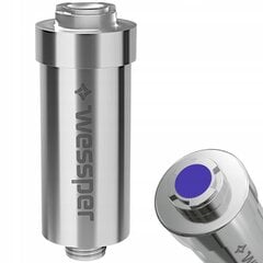 Wessper Aqua Shower Silver, 1 vnt. kaina ir informacija | Vandens filtrai | pigu.lt