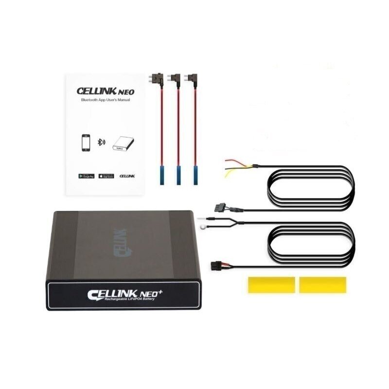 CELLINK Neo 8+ Slimline papildoma baterija vaizdo registratoriams kaina ir informacija | Akumuliatoriai vaizdo kameroms | pigu.lt