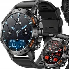 K52 Black kaina ir informacija | Išmanieji laikrodžiai (smartwatch) | pigu.lt