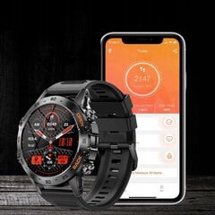 K52 Black цена и информация | Смарт-часы (smartwatch) | pigu.lt