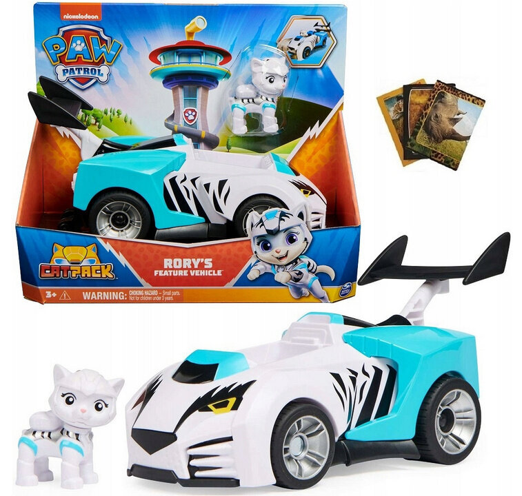 Transporto priemonė su figūrėle Paw Patrol (Šunyčiai Patruliai) Cat Vehicle Rory kaina ir informacija | Žaislai berniukams | pigu.lt