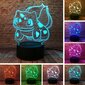 Vaikiškas stalinis šviestuvas LED Pokemon Zaxer kaina ir informacija | Vaikiški šviestuvai | pigu.lt