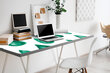 Decormat stalo kilimėlis, lašai, 90x45 cm kaina ir informacija | Staltiesės, servetėlės | pigu.lt