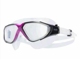 Plaukimo kaukė TYR Rogue, juoda kaina ir informacija | Plaukimo akiniai | pigu.lt