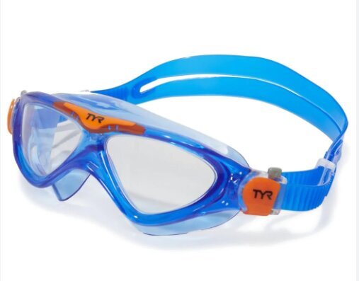 Plaukimo kaukė TYR Rogue, mėlyna kaina ir informacija | Plaukimo akiniai | pigu.lt