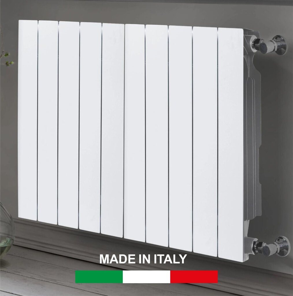 Aliuminio radiatorius Plus Evo 9, Italija kaina ir informacija | Radiatoriai, konvektoriai | pigu.lt